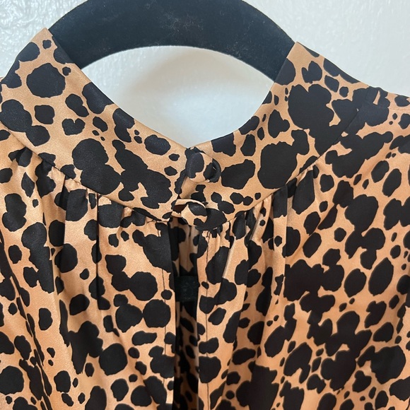 Reformation Samuel Long Sleeve Silk Minidress - Picture 14 of 15